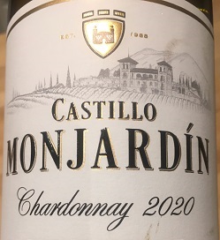 Castillo Monjardin 2020 Chardonnay Navarra Spain