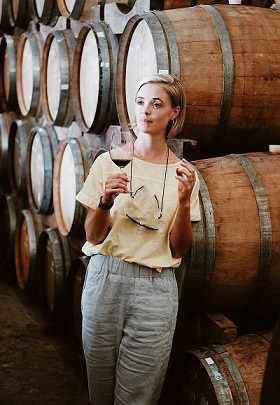 Charla Bosman winemaker Sijnn Wines Malgas South Africa