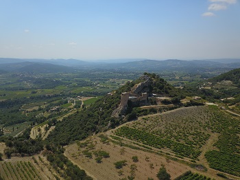 Rhone valley wine region France