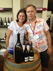 Jo & Nick Mills of Rippon winery New Zealand