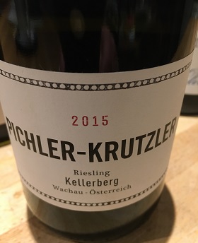 Pichler Krutzler Riesling Kellerberg 2015 Wachau Austria