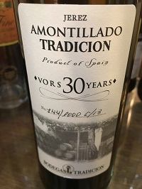Amontillado Tradicion VORS 30 years Sherry Tasting Edinburgh