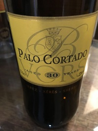 Palo Cortado 30 years Bodegas Barbadillo Sherry Tasting Edinburgh