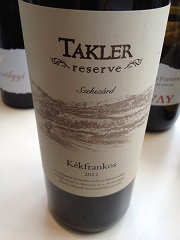 Takler Reserve Kekfrankos Hungary Wine
